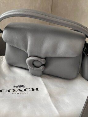 Coach Pillow Tabby 18 in Gray